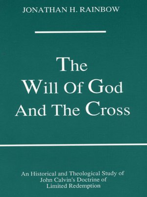 cover image of The Will of God and the Cross